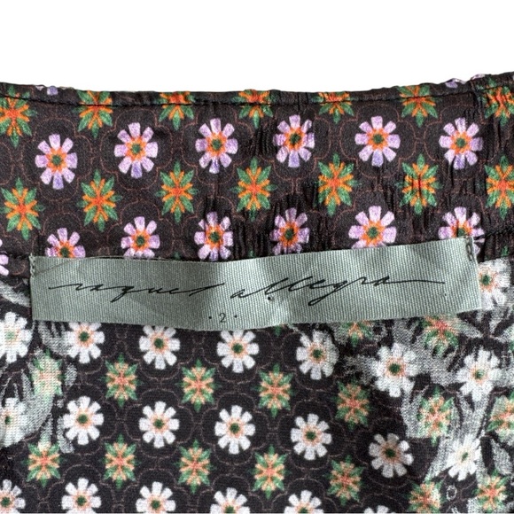 Raquel Allegra Dolly Blouse New Daisy Print Size 2 US 8-10 - Picture 3 of 7